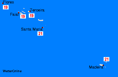 Azoren/Madeira: Su Jun 16